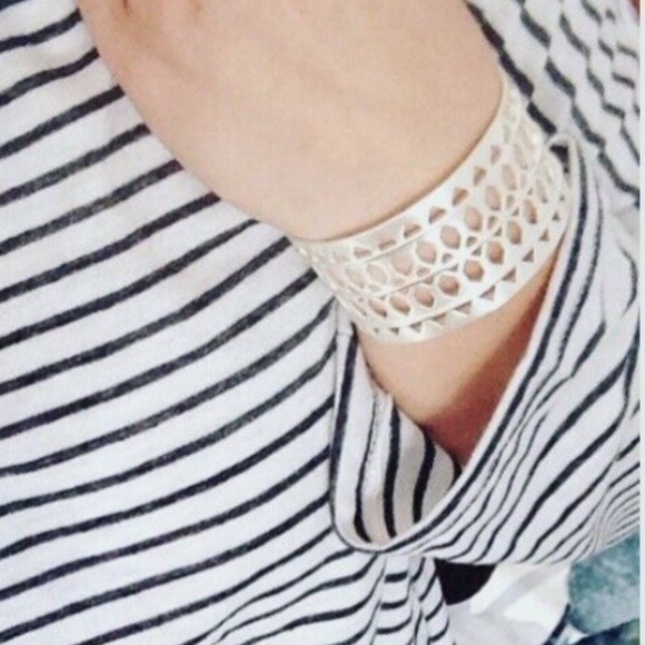 Stella & Dot Plait Cuff - Silver - Picture 6 of 6